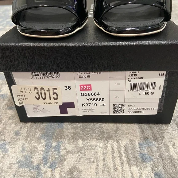 Chanel Patent Calfskin Sandal - size 36 - Picture 8 of 8